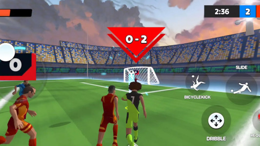 اسکرین شات 1 بازی Soccer League - 3v3 Rematches