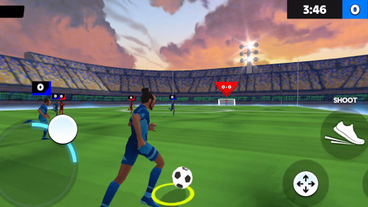 اسکرین شات 1 بازی Soccer League