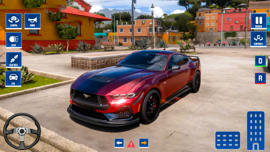 اسکرین شات 3 بازی City Car School Driving 2024