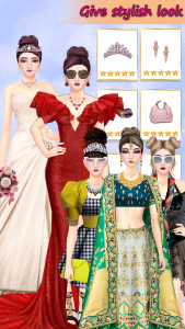 اسکرین شات 1 بازی Fashion Show:Stylist Dress Up