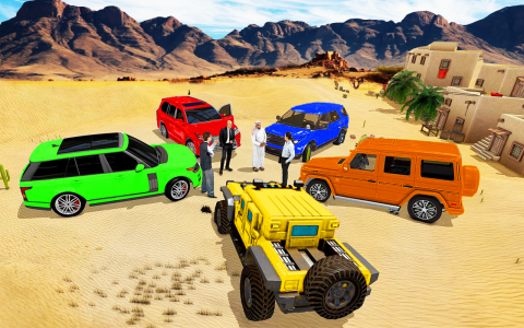 اسکرین شات بازی Prado Driving Game 4x4 jeep 6