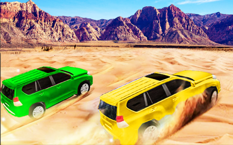 اسکرین شات بازی Prado Driving Game 4x4 jeep 2