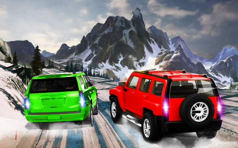 اسکرین شات بازی Prado Driving Game 4x4 jeep 7