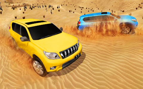 اسکرین شات بازی Prado Driving Game 4x4 jeep 4
