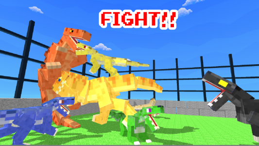 اسکرین شات 3 بازی Blocky Dino Park Apex Arena