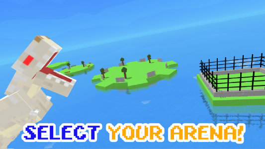 اسکرین شات 2 بازی Blocky Dino Park Apex Arena