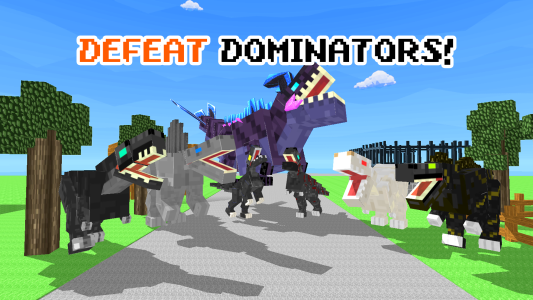 اسکرین شات 4 بازی Blocky Dino Park Apex Arena