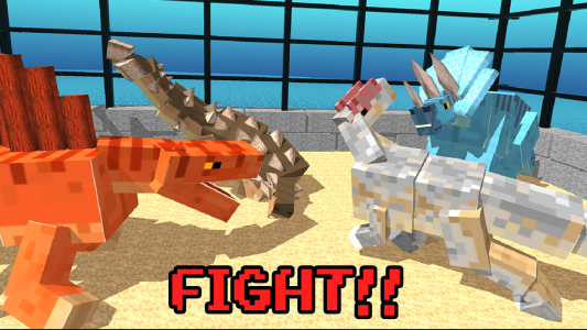 اسکرین شات 3 بازی Blocky Dino Park Dino Arena
