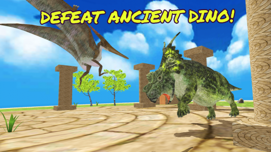 اسکرین شات بازی Dino Battle Arena Fallen World 4