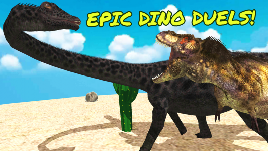 اسکرین شات بازی Dino Battle Arena Fallen World 3