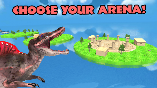اسکرین شات بازی Dino Battle Arena Lost Kingdom 2
