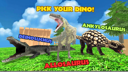اسکرین شات 1 بازی Dino Battle Arena Lost Kingdom
