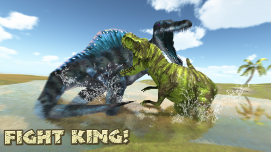 اسکرین شات 2 بازی Hungry Spino Coastal Dino Hunt