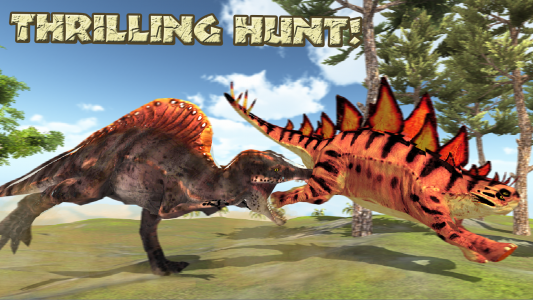 اسکرین شات بازی Hungry Spino Coastal Dino Hunt 1