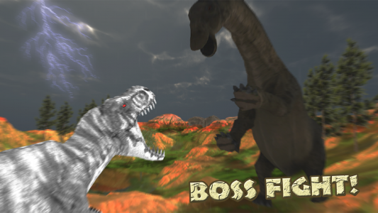 اسکرین شات 3 بازی Hungry T-Rex Island Dino Hunt