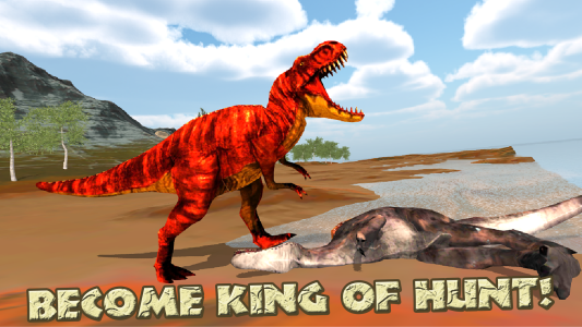 اسکرین شات 4 بازی Hungry T-Rex Island Dino Hunt