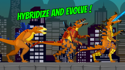 اسکرین شات بازی Hybrid Titan Raptor Rampage 4