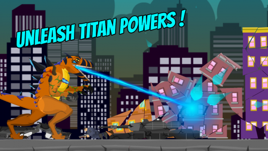اسکرین شات 3 بازی Hybrid Titan Raptor Rampage