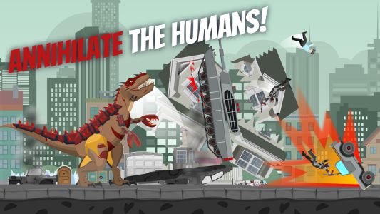 اسکرین شات 3 بازی Hybrid Dinosaur: World Rampage