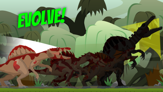 اسکرین شات 2 بازی Hybrid Spino: Swamp Rampage