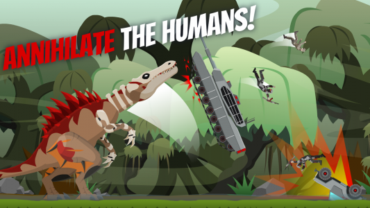 اسکرین شات 3 بازی Hybrid Spino: Swamp Rampage