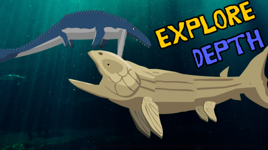اسکرین شات 4 بازی Megalodon Fights Mosasaurus