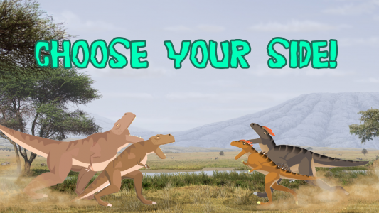 اسکرین شات 4 بازی T-Rex Fights Allosaurus