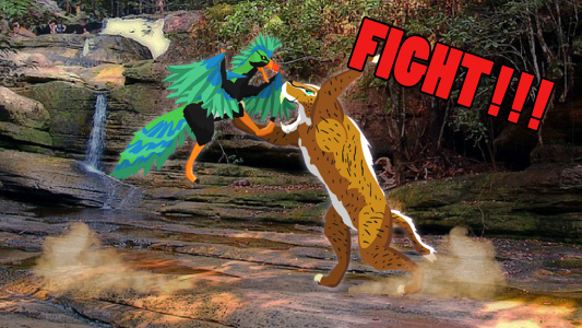 اسکرین شات بازی T-Rex Fights Ice Age Beasts 3