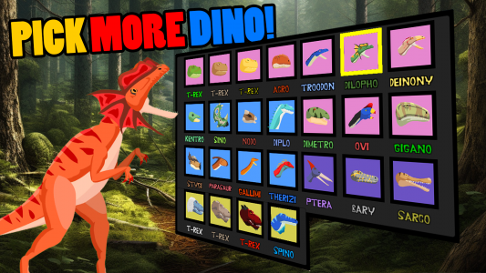 اسکرین شات بازی T-Rex Fights More Dinosaurs 2
