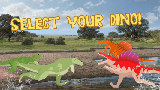 اسکرین شات 4 بازی T-Rex Fights Spinosaurus