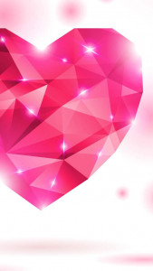 اسکرین شات برنامه Diamond Hearts Live Wallpaper 2