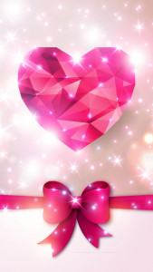 اسکرین شات برنامه Diamond Hearts Live Wallpaper 6