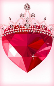 اسکرین شات برنامه Diamond Hearts Live Wallpaper 5