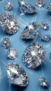اسکرین شات برنامه Diamond Live Wallpaper 💎 Glitter Backgrounds 3