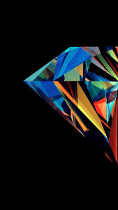 اسکرین شات برنامه Diamond Live Wallpaper 💎 Glitter Backgrounds 1