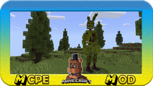 اسکرین شات برنامه Animatronics mod Minecraft PE 3