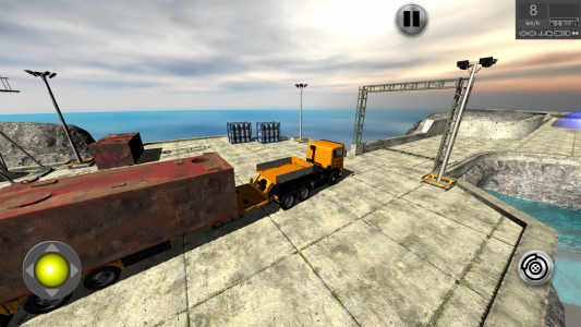 اسکرین شات بازی Crane Simulator & Truck 7