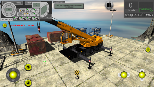 اسکرین شات بازی Crane Simulator & Truck 3