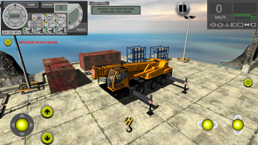 اسکرین شات بازی Crane Simulator & Truck 2