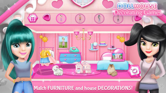 اسکرین شات برنامه Dollhouse Decorating Games 6
