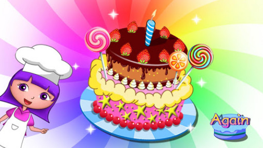 اسکرین شات بازی Anna's birthday cake bakery shop - cake maker game 6