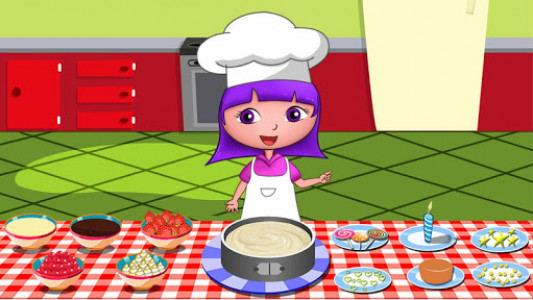 اسکرین شات بازی Anna's birthday cake bakery shop - cake maker game 2