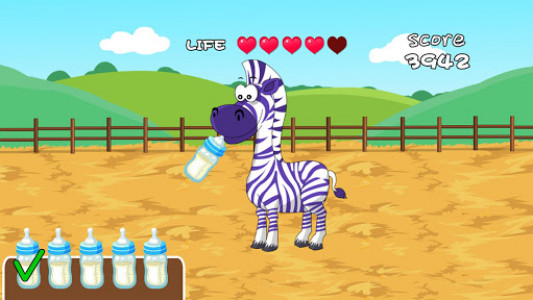 اسکرین شات بازی Dora Playtime with baby zebra 7