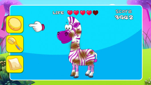 اسکرین شات بازی Dora Playtime with baby zebra 4