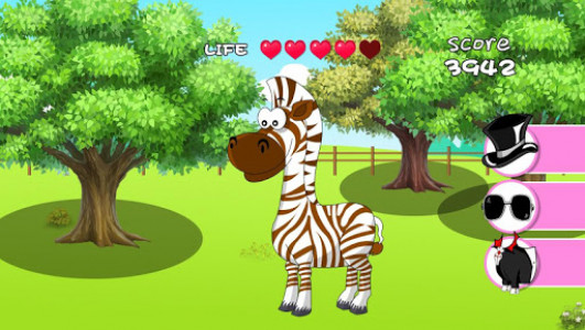 اسکرین شات بازی Dora Playtime with baby zebra 5
