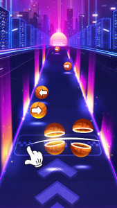 اسکرین شات 1 بازی Dancing Blade: Slicing EDM Rhythm Game