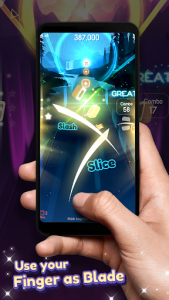 اسکرین شات 8 بازی Dancing Blade: Slicing EDM Rhythm Game