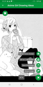 اسکرین شات برنامه Top Drawing Anime Girl Ideas (Complete Collection) 5