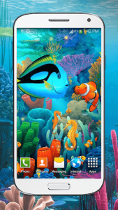 اسکرین شات برنامه Aquarium Live Wallpaper HD 4