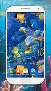 اسکرین شات برنامه Aquarium Live Wallpaper HD 7